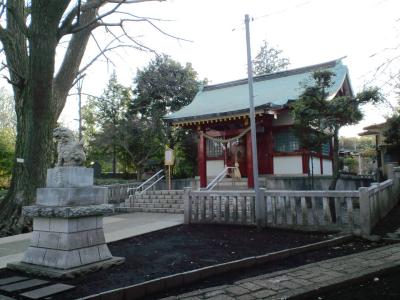 粕谷八幡神社 拝殿