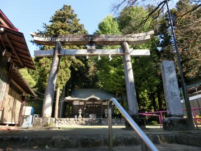 石神社 鳥居と拝殿