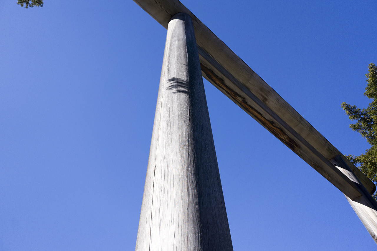 中門鳥居アップ