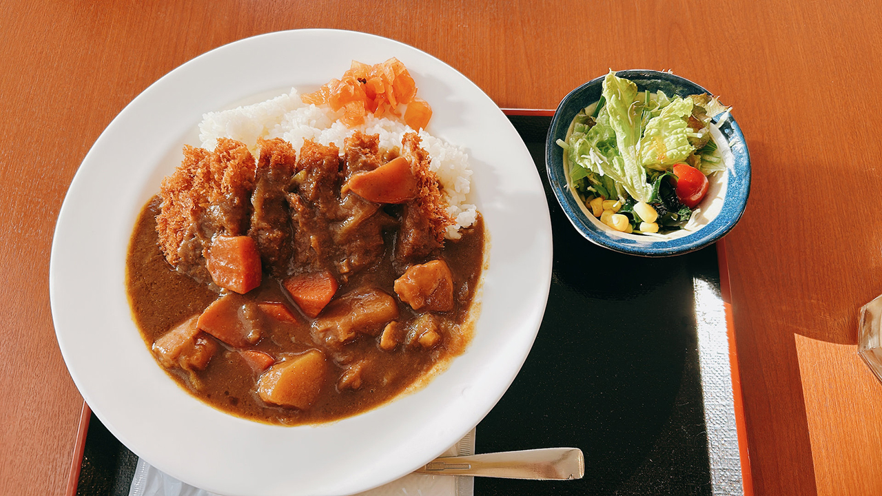 遊就館の海軍カレー