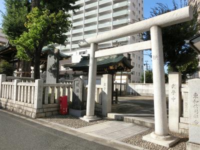 綾瀬神社 鳥居