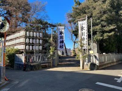 氷川神社 境内入口
