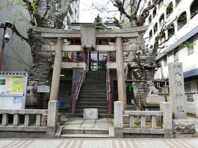 誕生八幡神社 鳥居と拝殿