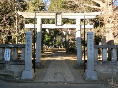 諏訪神社 鳥居