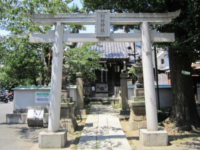 利田神社 鳥居と拝殿