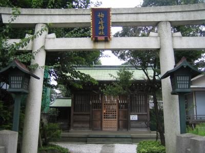 袖ヶ崎神社 鳥居と拝殿