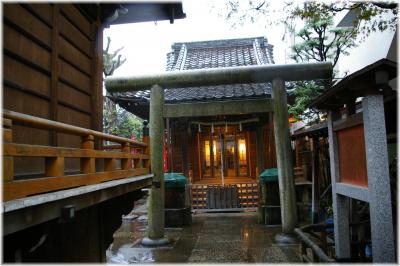 丸山神社 鳥居と拝殿