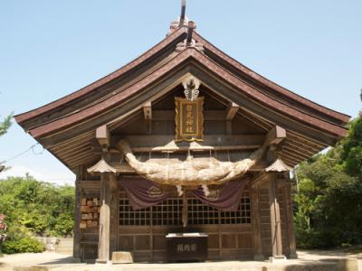 白兎神社 拝殿