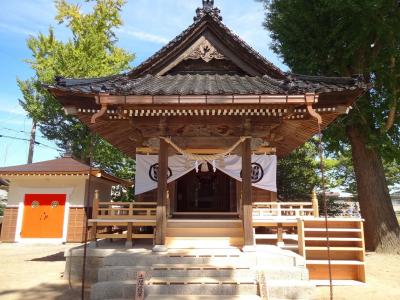 北鬼江八幡宮 拝殿