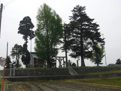徳市神明社 神社全体