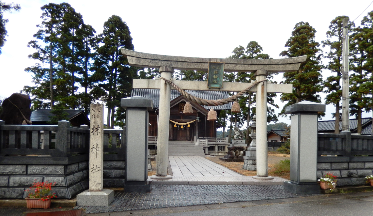 鳥居と拝殿