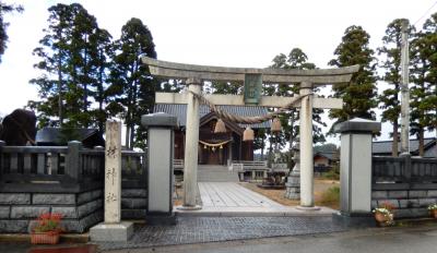 林神社 鳥居と拝殿