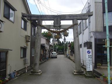 戸出野神社 鳥居