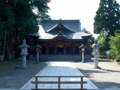 八心大市比古神社 拝殿