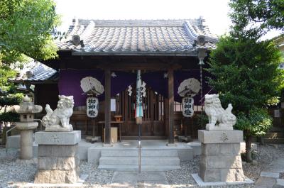 朝椋神社 拝殿