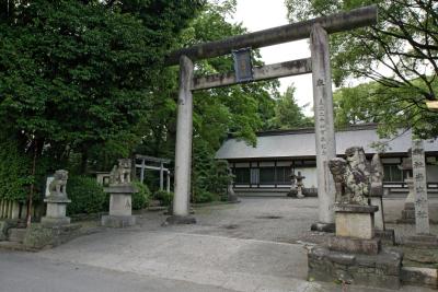 大宮神社 鳥居と拝殿