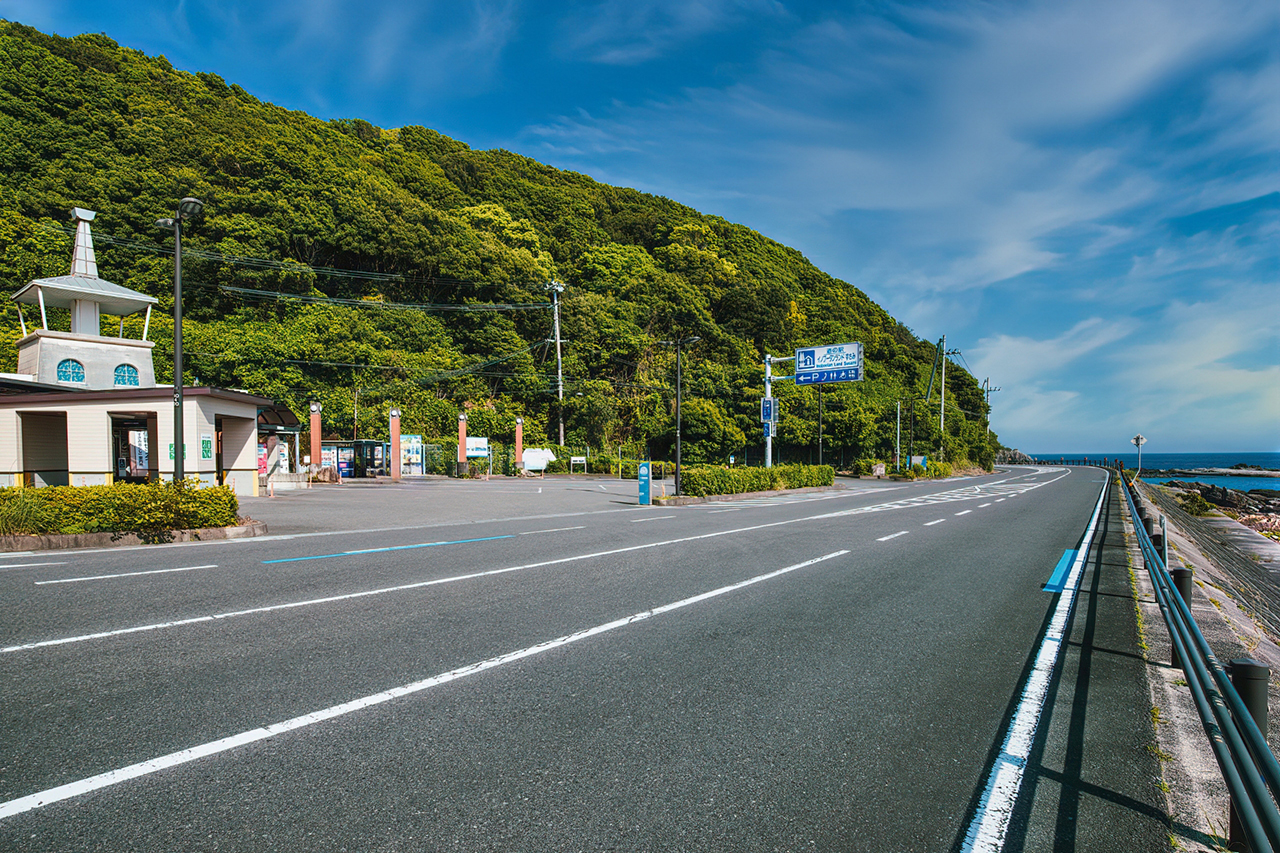 熊野三山巡りの道路