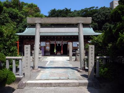 矢宮神社 鳥居と拝殿