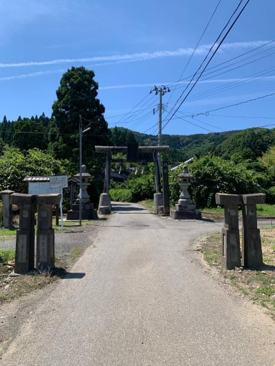 荒倉神社 鳥居