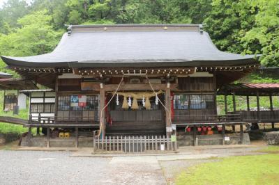 穂見諏訪十五所神社 拝殿