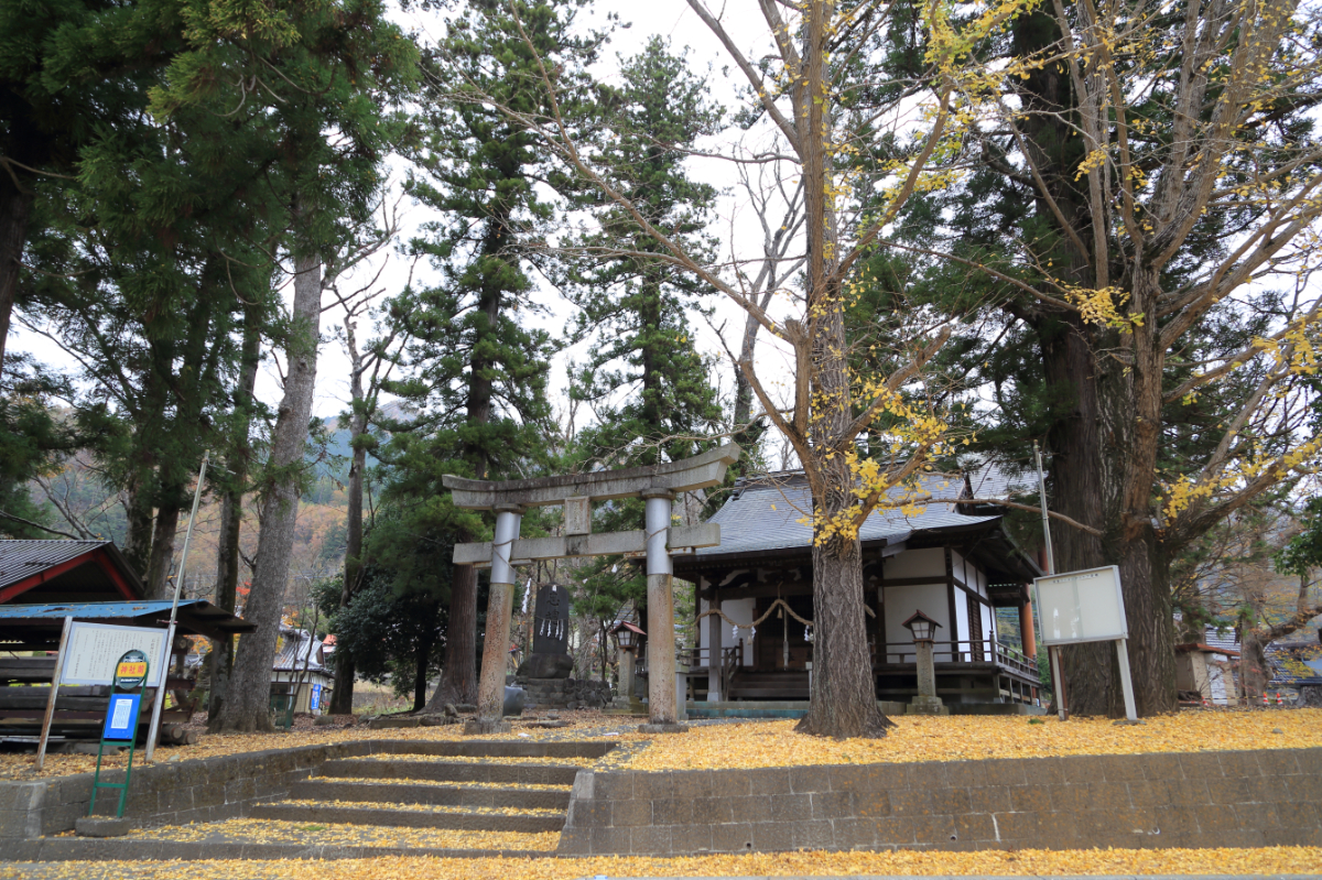 鳥居と拝殿