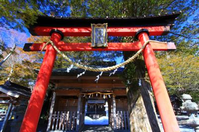 忍野八海浅間神社 鳥居